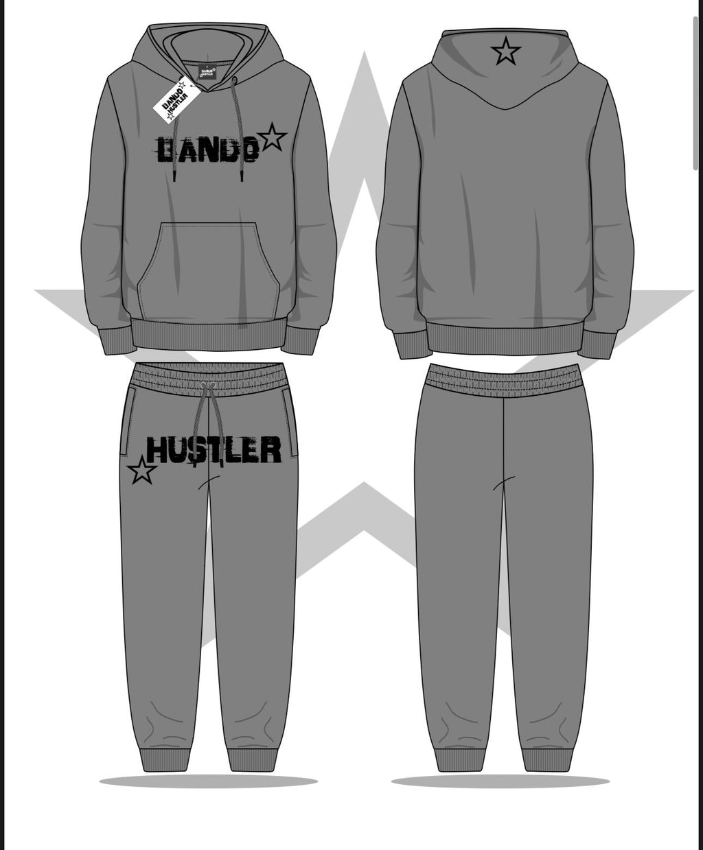 Bando Hustlers Full Tracksuit
